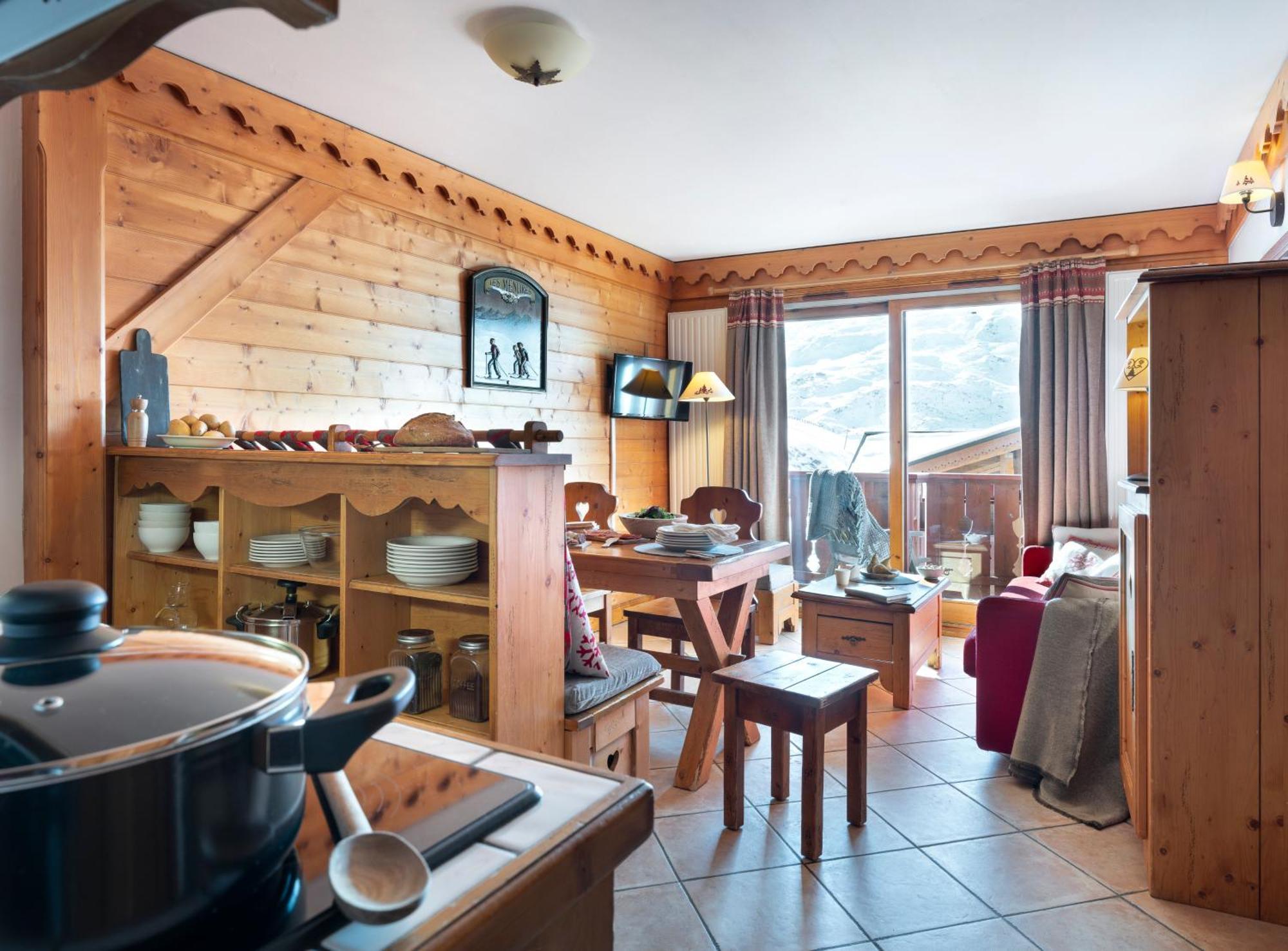 Residence Pierre & Vacances Premium Les Alpages De Reberty Les Menuires Exterior foto