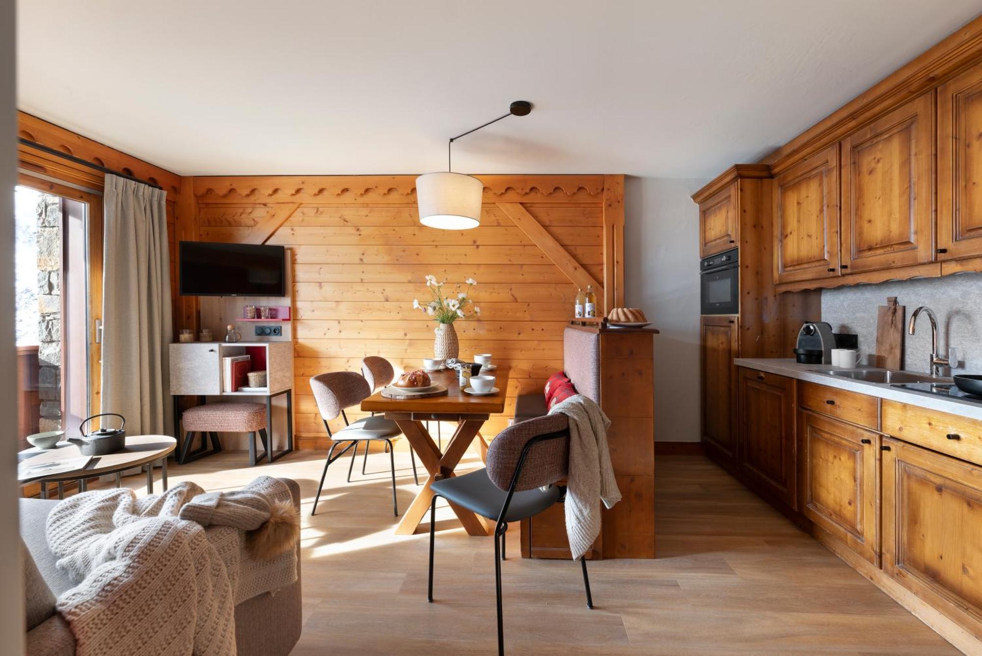 Residence Pierre & Vacances Premium Les Alpages De Reberty Les Menuires Exterior foto